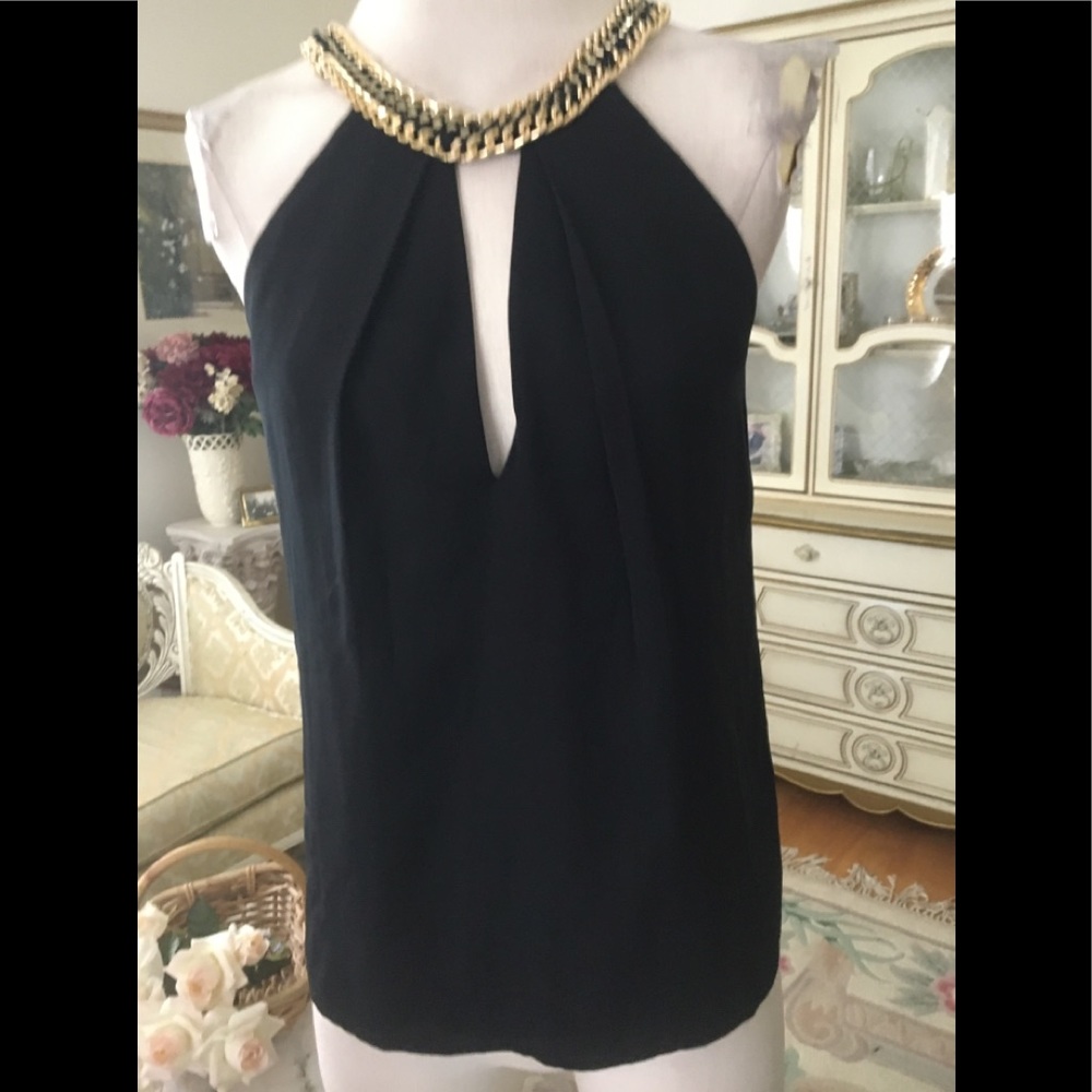 NWOT Marciano sexy black top SZ XS. B:1079 7/19/26